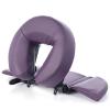 Anjetan Massage Face Down Cradle Pillow Cushion, Headrest Tabletop Massage Kit, Table Headrest Face Pad Pillow with Adjustable Angle and Height view 2