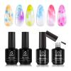 beetles Nail Blooming Gel 15ml Clear Uv Led Blossom Gel Polish Diy Nail Art Design Manicure with 2 in 1 Nail Glue and Base Gel Kit view 1