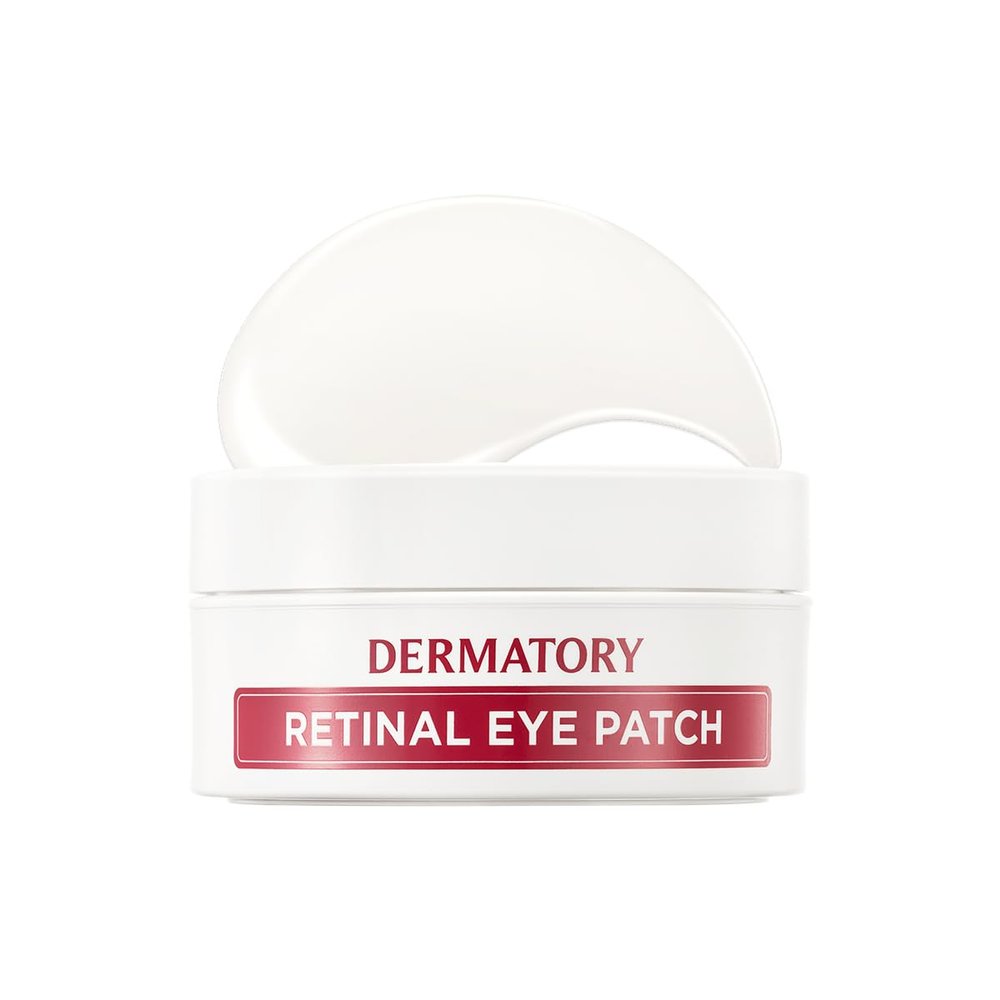 DERMATORY Pro Vita-A Retinal Under Eye Patch (60 sheets) | Reduces Dark Circles & Puffiness, Hydrogel Ampoule, For Fine Lines & Wrinkles, With Retinal, Reallagen, Bakuchiol, Volufiline