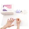 BOMOQING 125PCS Disposable Nail Art Table Mat, Waterproof Nail Tips Art Table Towels Mat, 3 Ply Nail Napkins for Acrylic, Nail Art Mat Paper Sheet, Nail Tips Art Waterproof Pad for Salon Manicure view 1