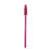 clinmday 100Pcs Eyelash Brush,Disposable Bendable Spiral Design Curling Eyelash Mascara Wand Applicator,Eyelash Brush for Eye Lash Extension,Eyebrow and Makeup Rose Red view 1