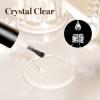 Beetles Nail Blooming Gel 15ml Clear Uv Led Blossom Gel and 2 Pcs 15ml Black White Colors Gel Polish Set view 4