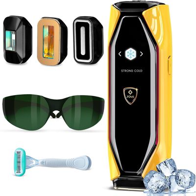 JOVS Laser Hair Removal, 37F Painless Hair Removal Device with Sapphire Ice-Cooling, 3 in 1 Hair Removal & Skin Rejuvenation for Women and Men, 8 Modes Skin Care for Whole Body, Touch Screen
