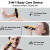 JOVS Laser Hair Removal, 37F Painless Hair Removal Device with Sapphire Ice-Cooling, 3 in 1 Hair Removal & Skin Rejuvenation for Women and Men, 8 Modes Skin Care for Whole Body, Touch Screen view 2