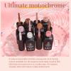 beetles Gel Polish Nail Set 6 Colors Ultimate Monochrome Collection Soak Off Uv with Nail Extension Kit 240 Pcs Gelly Tips Medium Almond Shape Clear 2 in 1 Glue Base Coat Uv Led Lamp Acrylic Clipper view 3