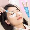 3 PCS Lash Shampoo Brush Sets with 1pcs 250 ML Plastic Satety Lash Tatoo Wash Bottles 2PCS Nose Blackhead Facial Cleaning Brush for Eyelash Extension Supplies (250ML blue bottle+crystal clean brush) view 4