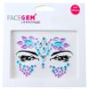 32 PCS Face Gems (RANDOM DESIGNS) Self- Adhesive Glitter Jewel Tattoo Sticker Festival Gems Rave Party Body Make Up C2ZAKMIX-A view 2