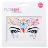 32 PCS Face Gems (RANDOM DESIGNS) Self- Adhesive Glitter Jewel Tattoo Sticker Festival Gems Rave Party Body Make Up C2ZAKMIX-A view 3