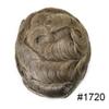Toupee for Men Hairpiece Human Hair Replacement Systems French Lace Front Mens Toupee Bleached Knots Natural Hairline Swiss lace Hair Systems for Men Grey Black Brown Blone Male Wig Unit(8X10"-120% density#1720 Dark Ash Blonde with 20% Gray ) view 2