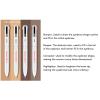 4 In1 Eyebrow, Concealer 4 Colors Eyebrow Pen Waterproof for Beauty (2# Medium) view 3
