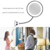 Boxwizard Makeup Mirror with Led Light and Suction Cup 360 Degree Makeup Mirror with LED Light Swivel Flexible Gooseneck 10X Magnifying Mirror Travel and Home Bathroom Vanity Mirror view 4