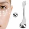 Eye Cream Massage Stick Magnetic Double Head Eye Cream Applicator for Facial Skin Care Silver view 1