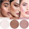 FALOCUTUS 3 Pcs UNIVERSAl Contour Stick Set,Cream Blush & Highlighter Bronzer Pen,Long Lasting & Smooth Natural Face Contouring Illuminator,Professional Makeup Kit for All Skin view 3