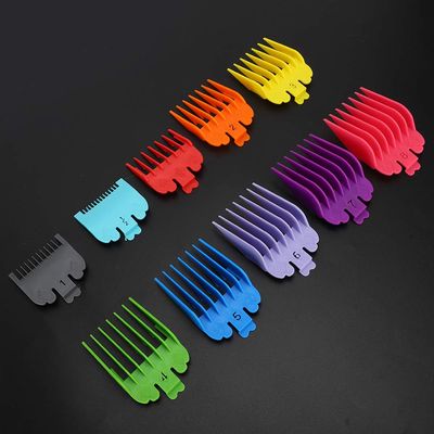 A New Set Of Columns Clippers 10Pcs Comb Set Electric Hair Clipper Spare Parts Hairstyling Limit Combs Accessory