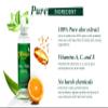 Allurials 99.75% Pure & Organic Aloe Vera Spray, Clinically tested & Dermatologist approved, Hydrates & Heals Dry & Damaged Skin & Hair- 12 Oz view 2