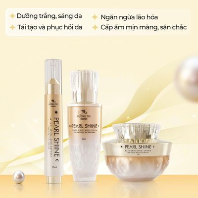 01 Set - Hng Th Facial Multi Purpose Cream Collection - Bo Duong Da Mat ban ngay - Toi Da Chuc Nang Huong Thi - Viet Huong