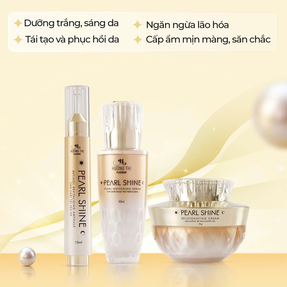 01 Set - Hng Th Facial Multi Purpose Cream Collection - Bo Duong Da Mat ban ngay - Toi Da Chuc Nang Huong Thi - Viet Huong