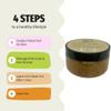 100% Pure Batana Oil 4 oz, 16oz African Pure Shea Butter - Yellow, & Dudu Osun Black Soap Bar Value Bundle Pack view 2