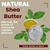 100% Pure Batana Oil 4 oz, 16oz African Pure Shea Butter - Yellow, & Dudu Osun Black Soap Bar Value Bundle Pack view 3