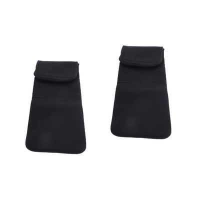 FOMIYES 2pcs Portable Hair Straightener Bag Neoprene Travel Pouches Organizers Hair Styling Tool Case for Travel