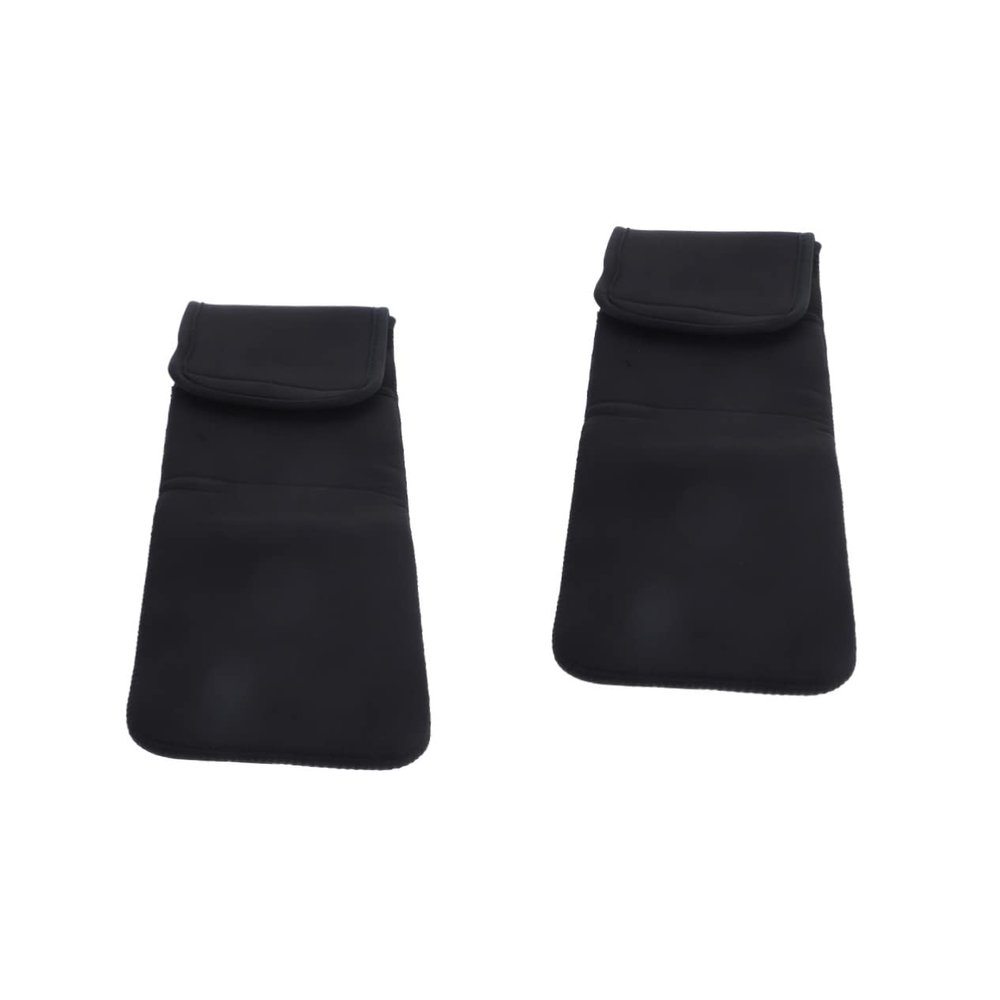 FOMIYES 2pcs Portable Hair Straightener Bag Neoprene Travel Pouches Organizers Hair Styling Tool Case for Travel