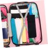 FOMIYES 2pcs Portable Hair Straightener Bag Neoprene Travel Pouches Organizers Hair Styling Tool Case for Travel view 3