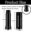 Yrarbil Eye Stick (Black) for Sports, Easy to Color Black Face Makeup Eye Stick Football/Baseball/Softball/Lacrosse Cosplay Makeup Accessories (3 Pcs) view 2
