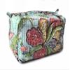 Set of 3 Pieces Gadget Bag, Indian Cotton Handmade Floral Hand Block Print Toiletry Bag Storage, Quilt Wash Bag, Cosmetic Pouch,Travel Bag view 4