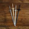 4pcs Sword Hair Pins Sticks Chinese Chopstick-inspired Long Hair Pins Perfect Women's Accessories for Gothic, Wiccan Renaissance Styles view 2