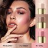 FALOCUTUS 3 Pcs FAIR Contour Stick Set,Cream Blush & Highlighter Bronzer Pen,Long Lasting & Smooth Natural Face Contouring Illuminator,Professional Makeup Kit for All Skin view 2