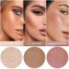 FALOCUTUS 3 Pcs MEDIUM Contour Stick Set,Cream Blush & Highlighter Bronzer Pen,Long Lasting & Smooth Natural Face Contouring Illuminator,Professional Makeup Kit for All Skin view 3