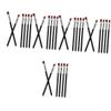 FOMIYES 30pcs Eyebrow Brush Professional Angled and Flat Makeup Applicators for Natural Eyebrow Shaping and Filling for Makeup and Professionals view 1