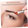 FOMIYES 30pcs Eyebrow Brush Professional Angled and Flat Makeup Applicators for Natural Eyebrow Shaping and Filling for Makeup and Professionals view 2