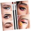 FOMIYES 30pcs Eyebrow Brush Professional Angled and Flat Makeup Applicators for Natural Eyebrow Shaping and Filling for Makeup and Professionals view 3
