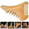 Beaupretty Scalp Massage Comb Portable No Static Wooden Comb for Hair Care for All Hair Types Lightweight Design for Easy Detangling and Relaxation view 2
