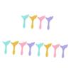 FRCOLOR 12pcs Silicone Eyeliner Stencil Reusable Eye Makeup Tools for Easy Application of Eyeliner Eyeshadow and Mascara for Beginners and Professionals view 1