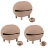 Cabilock 3pcs Portable Breathable Makeup Sponge Holder Silicone Powder Puff Box for Organized Storage for Travel and Home Use Keeps Beauty Sponges Dry and Dust view 1