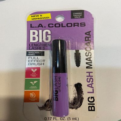 L.A. Colors Big Mascara C68660 Beyond Black