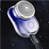 2023 Upgrade Travel Electric Razor Pocket Size Washable Electric Razor, Mini-Shave Portable Electric Shaver, Rechargeable Mini Razor Electric Mini Travel Shaver for Men Shaving Face Beard (X- Silver) view 4