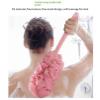 Long Handle Soft Fur Bath Brush, Massage Brush Bath Brush, Men's and Women's Back Exfoliating Brush Bath Towe view 2
