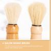 FOMIYES Mens Men 2pcs Beard Brush for Men Wood Mens Shave Brush Father's Day Shave Accessory Wood Brush Brush s Shaving Brush view 2
