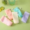 100 PCS Exfoliating 6-Layer Foaming Net Mesh Ultra Soft And Fast Foaming Facial Cleanser Foaming Mesh Soap bag Foaming Mesh Bath Scrub Cleansing Mesh Drawstring Holder Bags (Random color) view 3