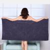 HUFFA Microfiber TowelBeauty Salon Bath Towel and Face Towel Massage Quick-Dry Special Large Towel Thick Microfiber Absorbent Soft (Color : Gray200X100CM) view 4