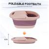 GLEAVI Foot Soaker Portable Foot Bath Basin Foot Soak Basin Tub for Home Use Creative Foot Massage Basin view 2