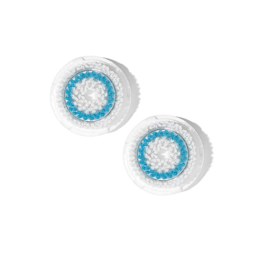 Clarisonic Brush Head Replacements | Compatible with Mia 1, Mia 2, Mia Fit, Alpha Fit, Smart Profile Uplift and Alpha Fit | Added to Transparency Portal, Deep Pore (2Count)