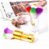 FRCOLOR 3pcs Nail Dust Brush Soft Bristles for Cleaning Portable Design for Easy Use after Filing and Drilling Stylish Handle for Nail Care view 4