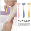 FRCOLOR 3pcs Body Hair Trimmer for Women Portable Manual for Smooth Shaving for Underarms Legs Reduces Skin Irritation Lightweight Travel-friendly view 4