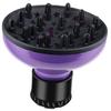 FOMIYES Hair Dryer Diffuser Nozzle Universal Diffuser Attachment Curling Brush Hair Dryer view 1
