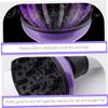 FOMIYES Hair Dryer Diffuser Nozzle Universal Diffuser Attachment Curling Brush Hair Dryer view 3