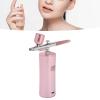 Facial Oxygen Injection Machine, Skin Rejuvenation High Pressure Handheld Facial Oxygen Injector for Beauty Salon (Pink) view 2